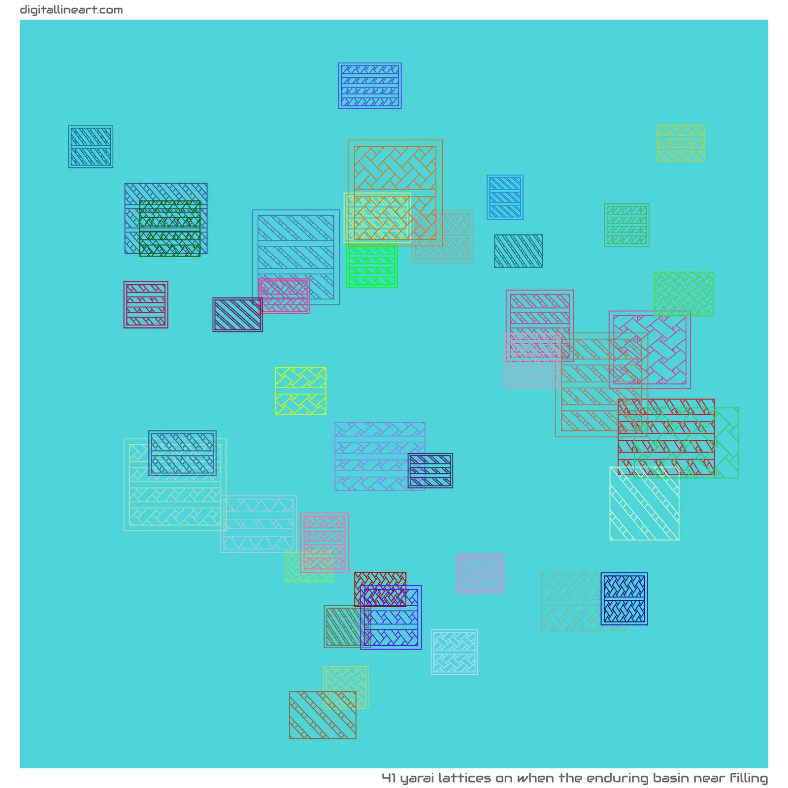 When the Enduring Basin near Filling — 41 yarai lattices