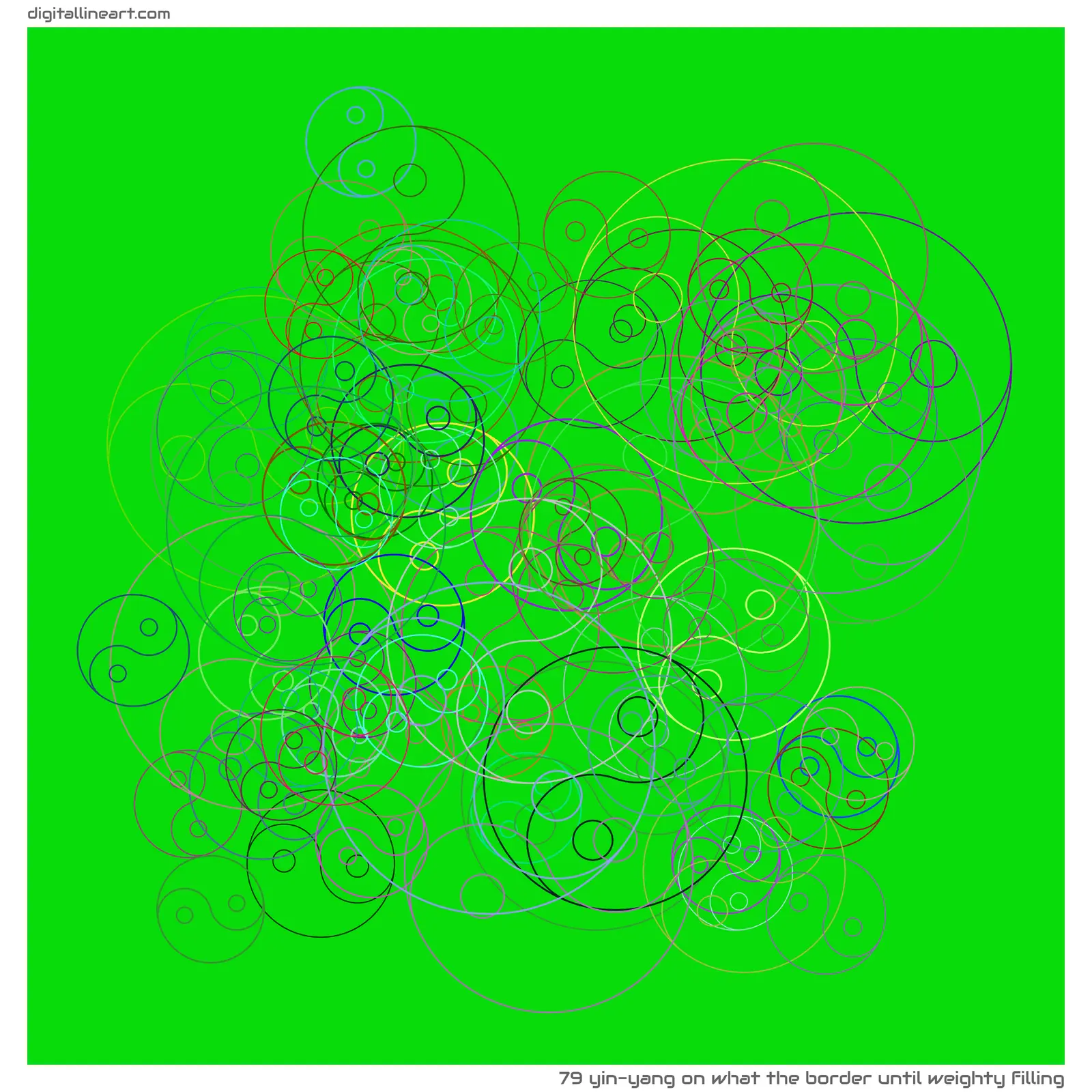 What the Border until Weighty Filling — Yin-Yang, 79 elements