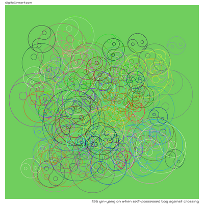 When Self-possessed Bog Against Crossing — Yin-Yang, 136 elements