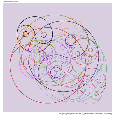 The Halcyon Breath beneath Beaming — Yin-Yang, 18 elements