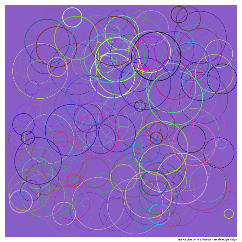 189 circles on A Ethereal tan through Reign
