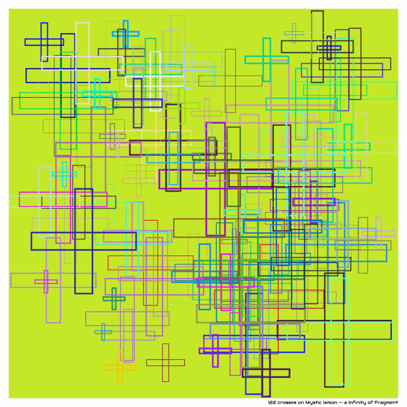 122 crosses on Mystic lemon — a Infinity of Fragment