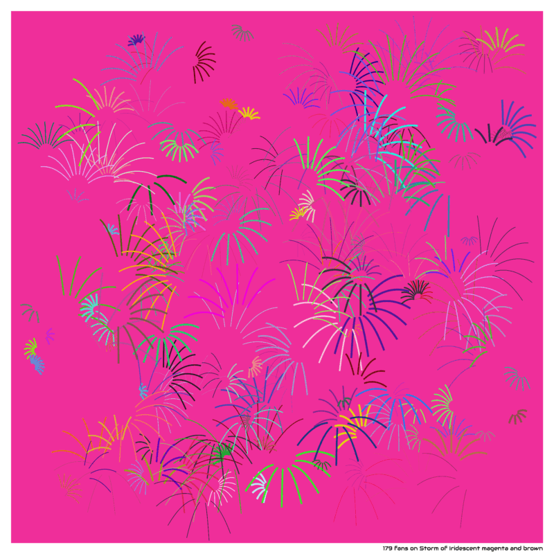 179 fans on Storm of Iridescent magenta and brown