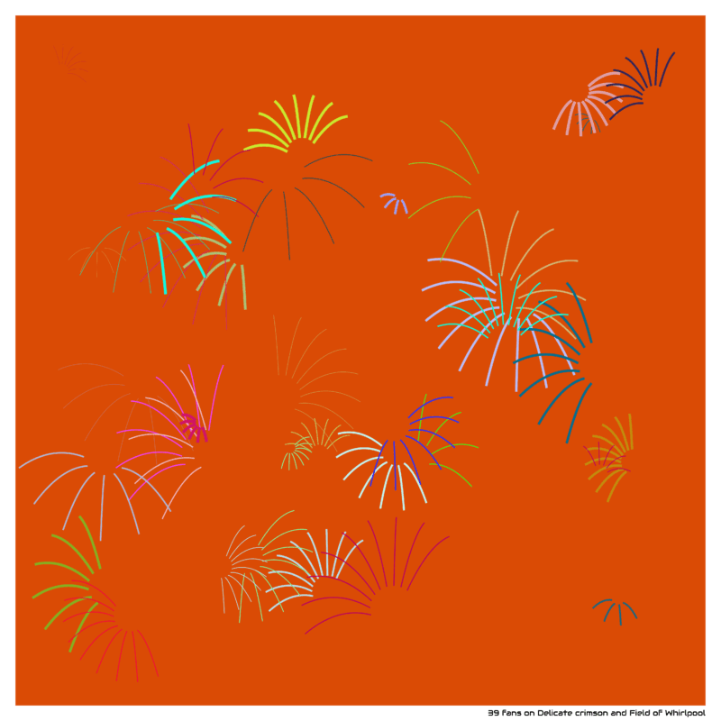 39 fans on Delicate crimson and Field of Whirlpool