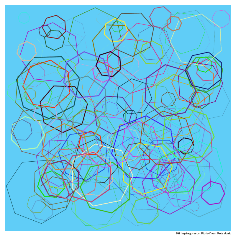141 heptagons on Flute from Pale dusk