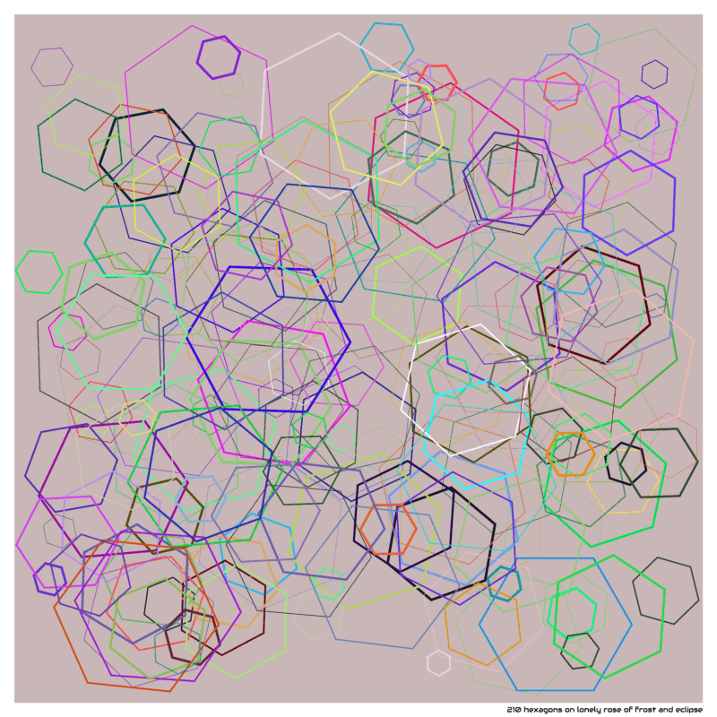 210 hexagons on lonely rose of frost and eclipse