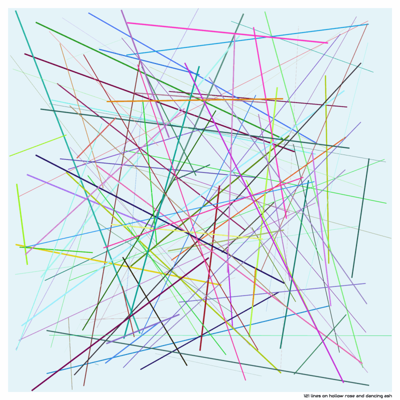 121 lines on hollow rose and dancing ash