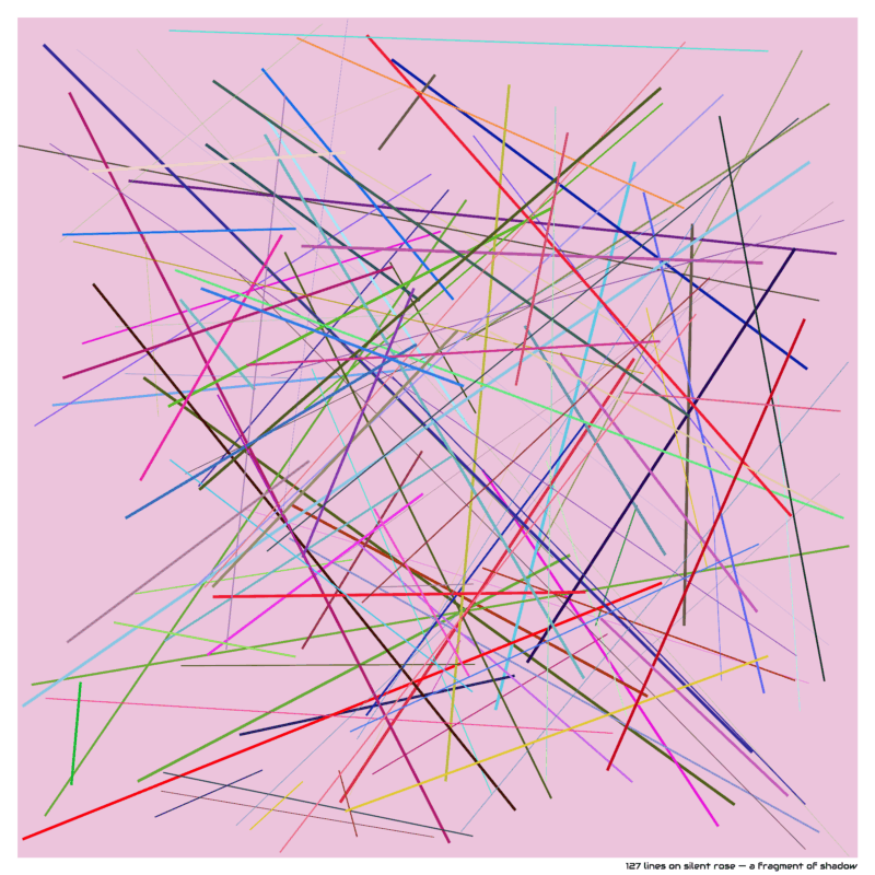127 lines on silent rose — a fragment of shadow