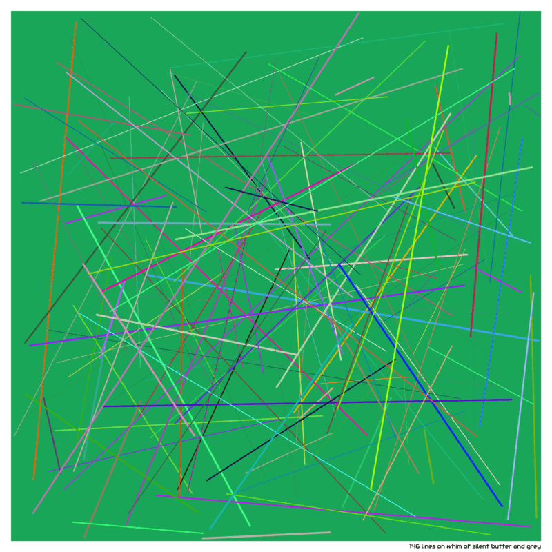 146 lines on whim of silent butter and grey
