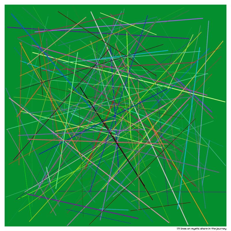 171 lines on mystic shore in the journey