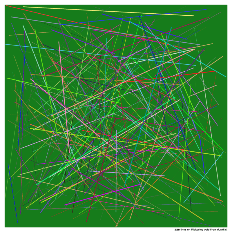 228 lines on flickering void from dustfall