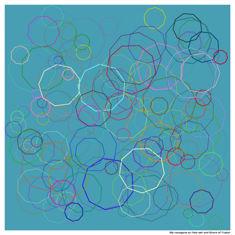 156 nonagons on Pale ash and Shore of Fusion