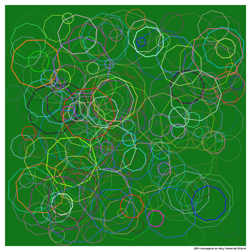 234 nonagons on sky towards Storm