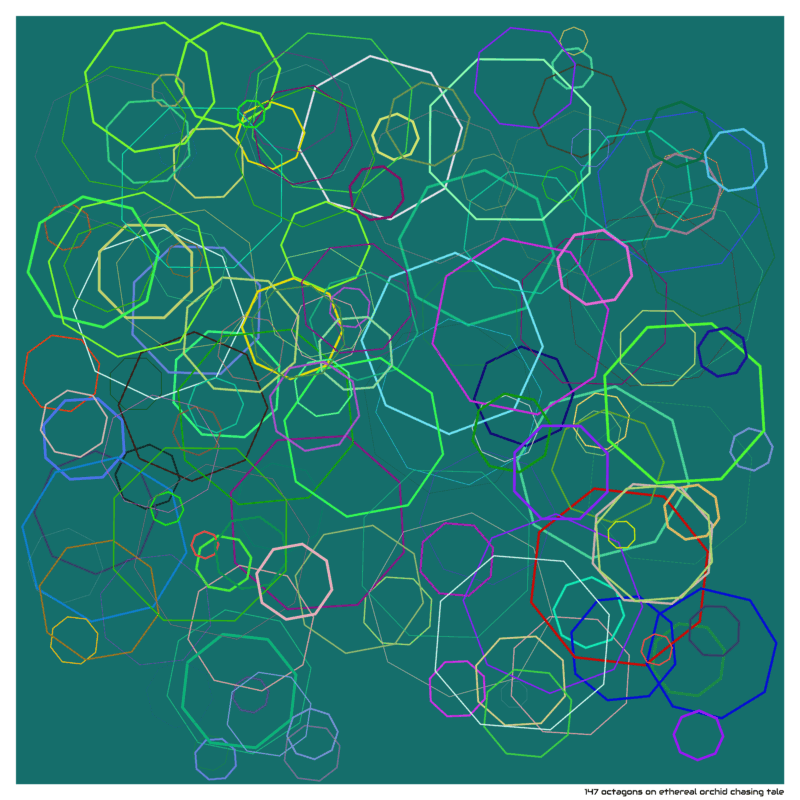 147 octagons on ethereal orchid chasing tale