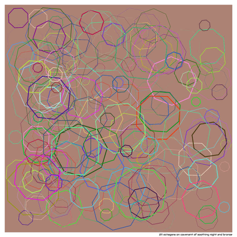 211 octagons on covenant of soothing night and bronze