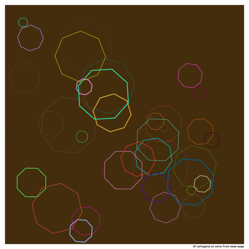 37 octagons on echo from deep sage