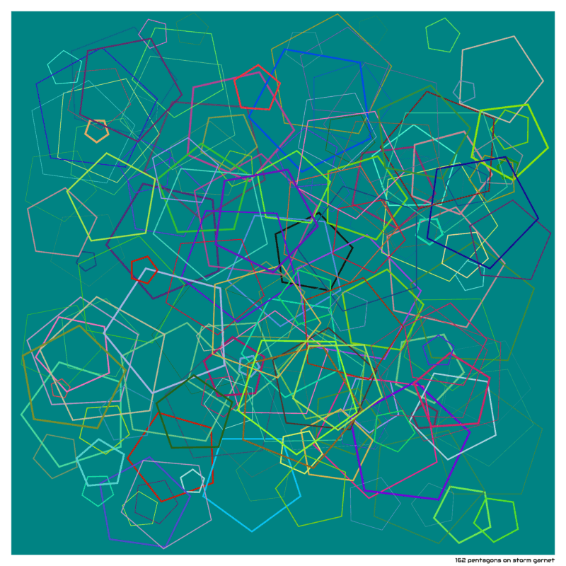 162 pentagons on storm garnet