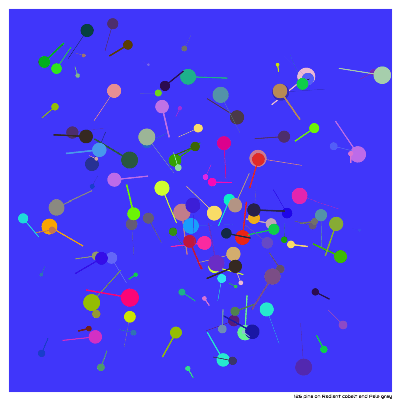 126 pins on Radiant cobalt and Pale gray