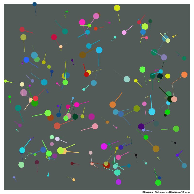 160 pins on Rich gray and Horizon of Chorus