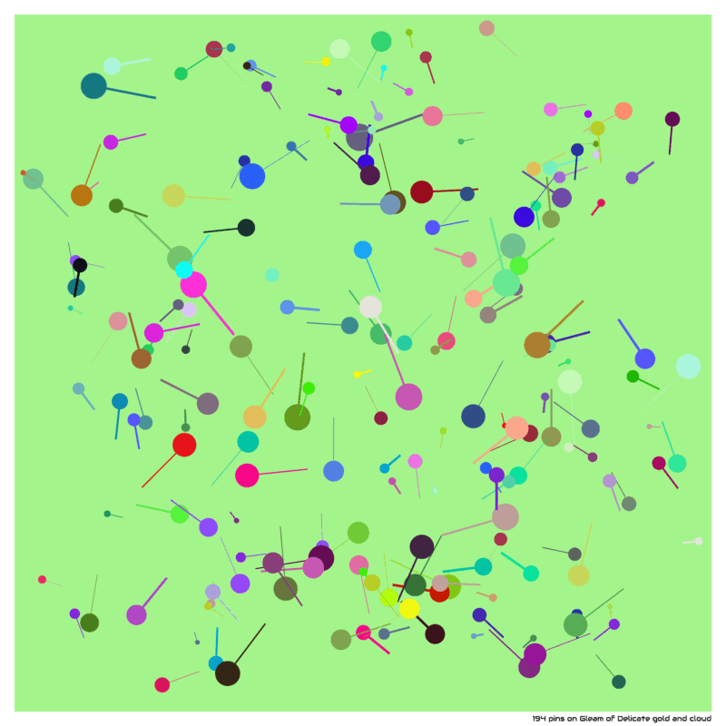 194 pins on Gleam of Delicate gold and cloud