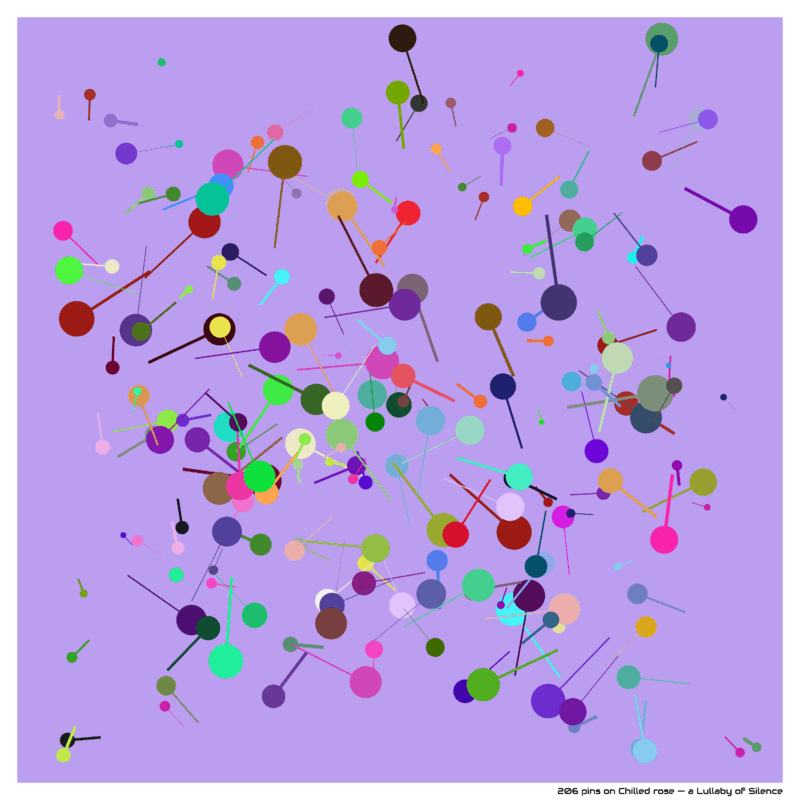 206 pins on Chilled rose — a Lullaby of Silence