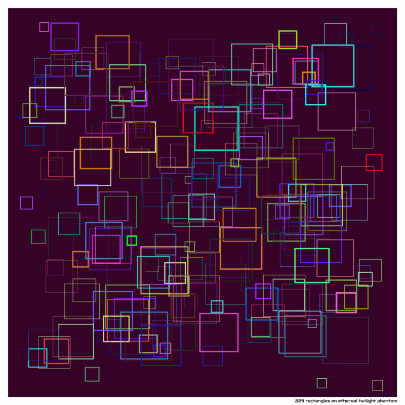 229 rectangles on ethereal twilight phantom