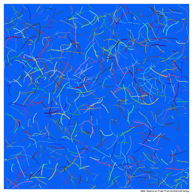 202 ribbons on Frost from Enchanted honey