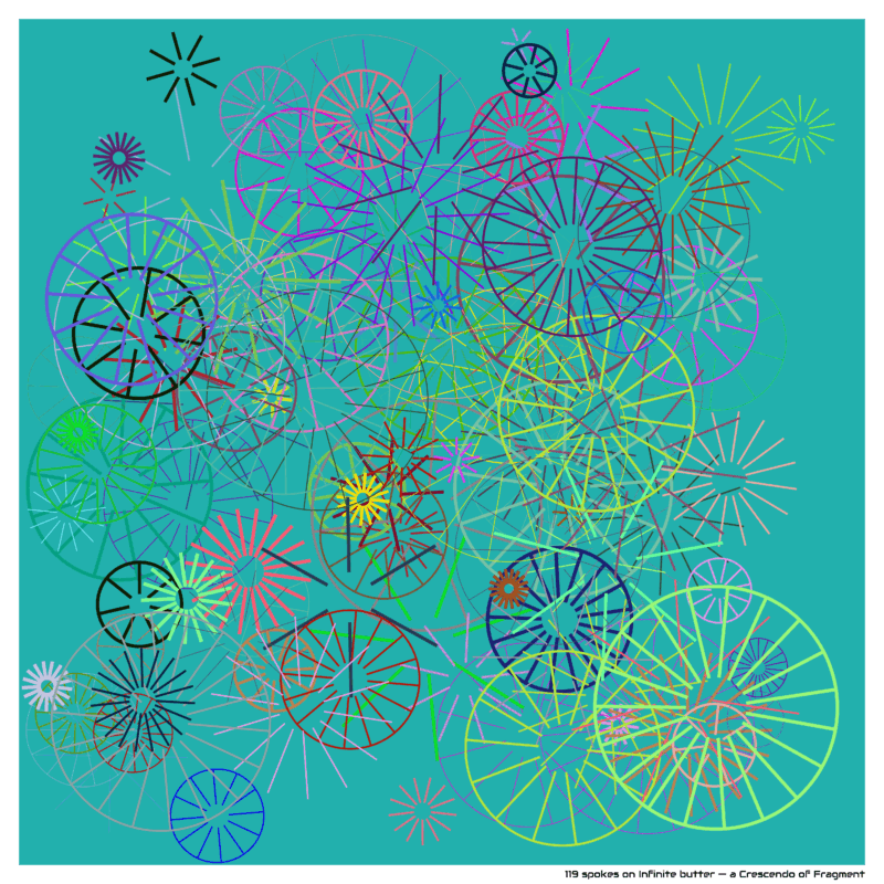 119 spokes on Infinite butter — a Crescendo of Fragment