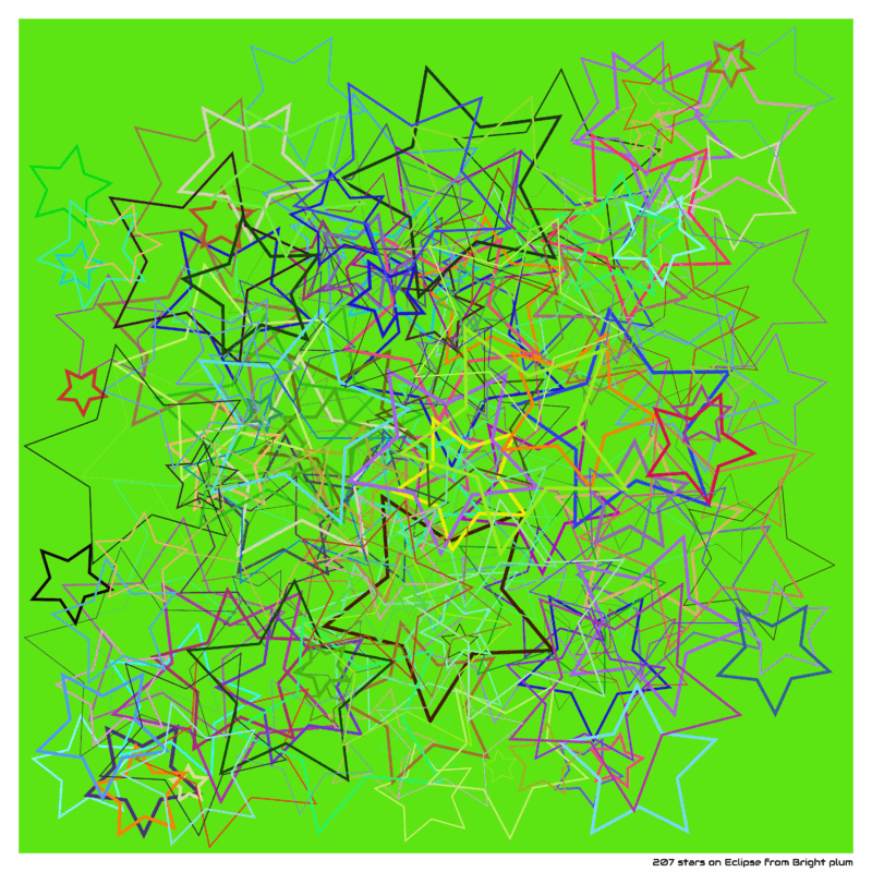 207 stars on Eclipse from Bright plum