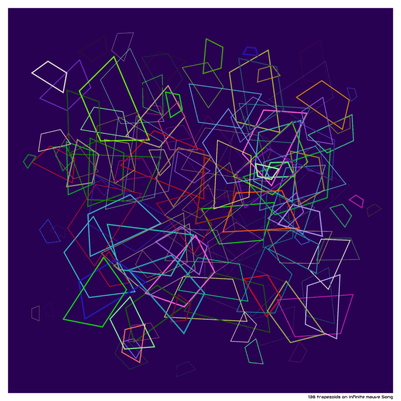 138 trapezoids on Infinite mauve Song