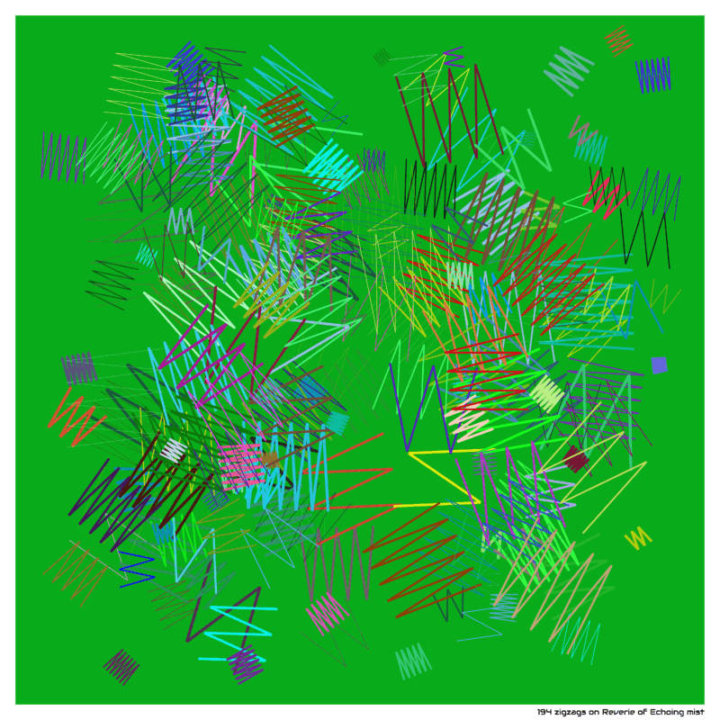 194 zigzags on Reverie of Echoing mist