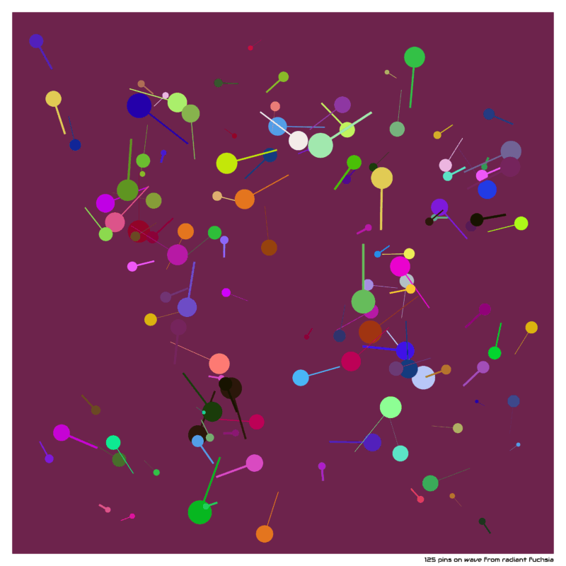 125 pins on wave from radiant fuchsia