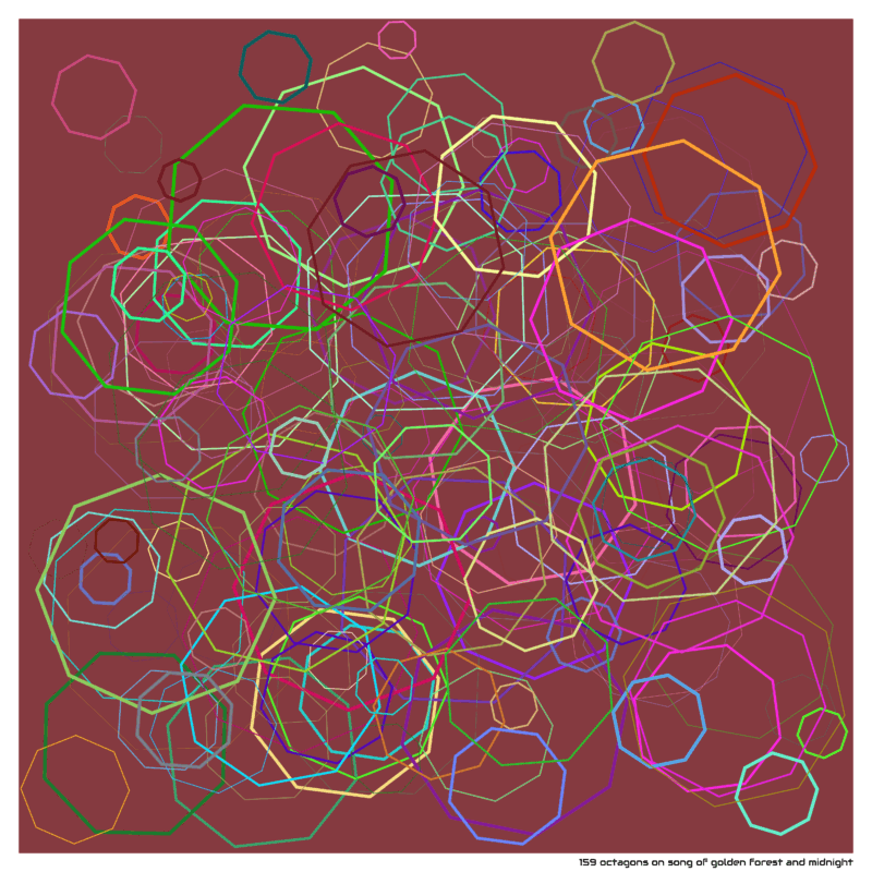 159 octagons on song of golden forest and midnight