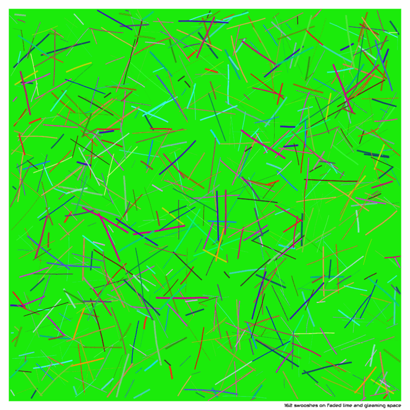 162 swooshes on faded lime and gleaming space