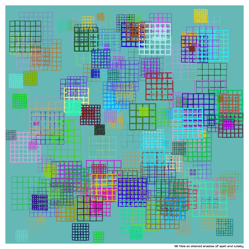 181 tiles on stained shadow of spell and lullaby