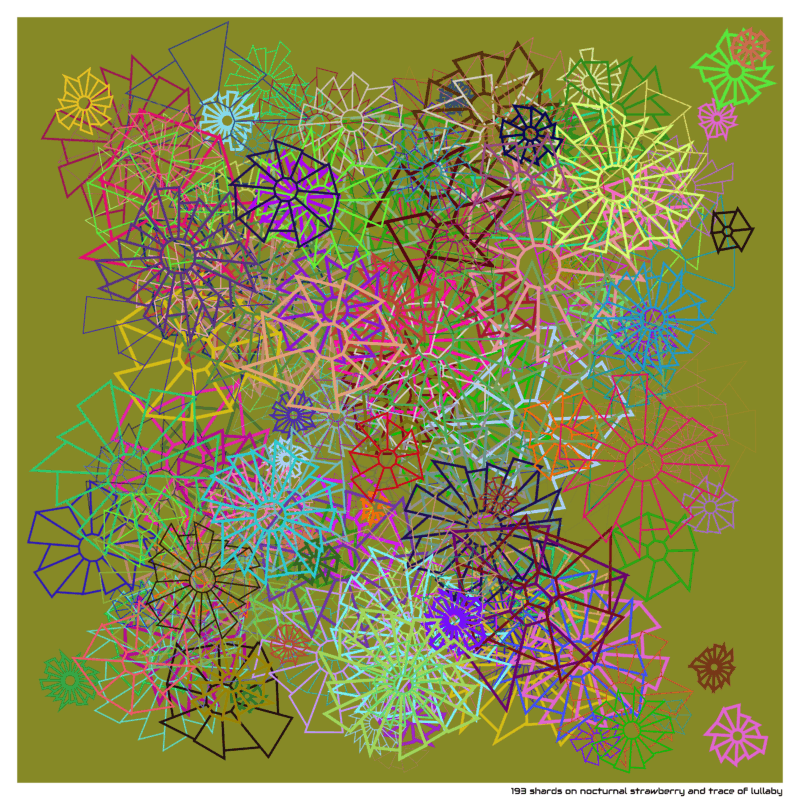 193 shards on nocturnal strawberry and trace of lullaby