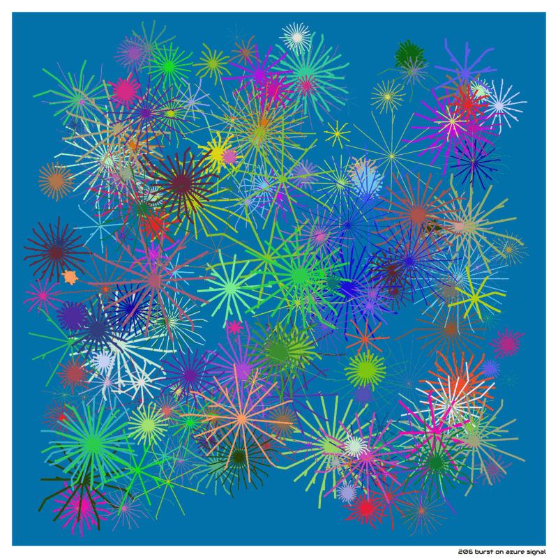 206 burst on azure signal