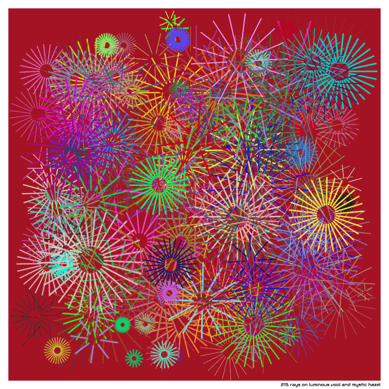 215 rays on luminous void and mystic hazel