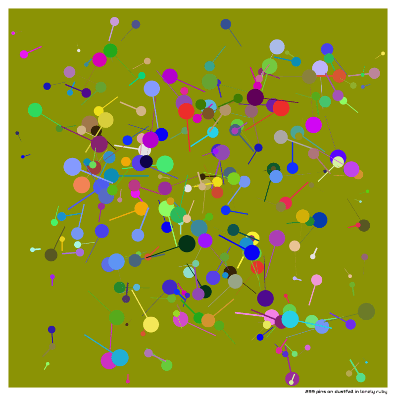 239 pins on dustfall in lonely ruby