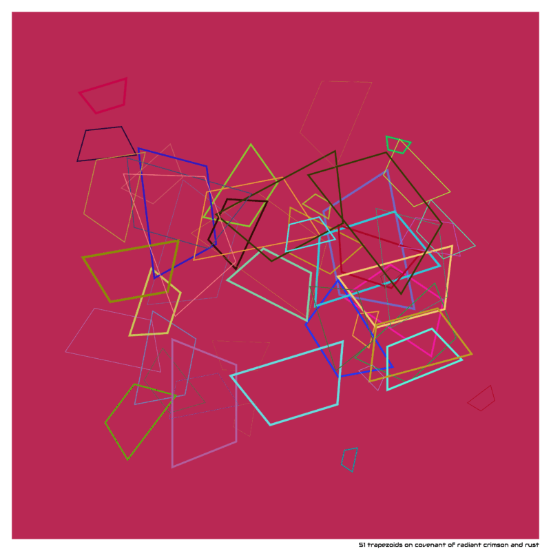 51 trapezoids on covenant of radiant crimson and rust