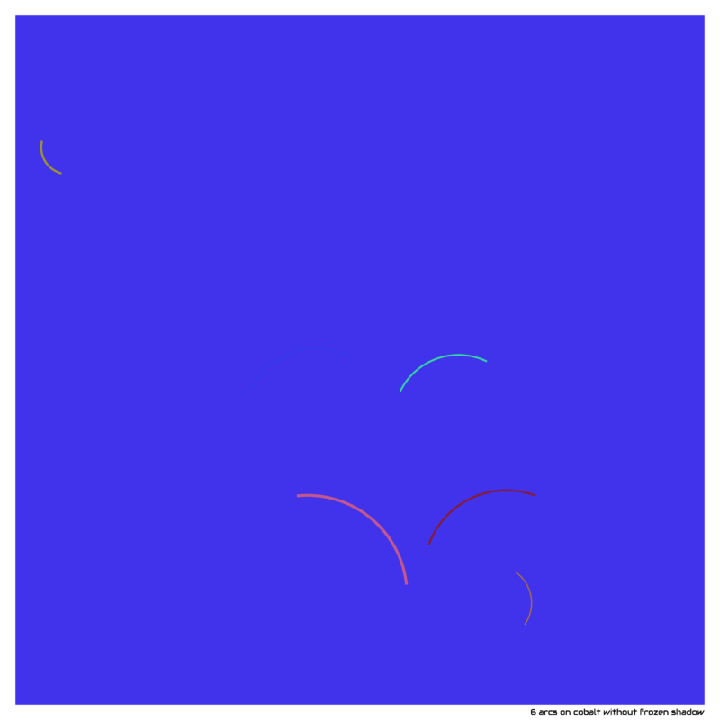 6 arcs on cobalt without frozen shadow
