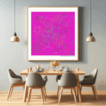 102 stars iridescentmagenta aeclipseofriddle dining room