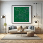 109 dodecagons dustykhaki living room
