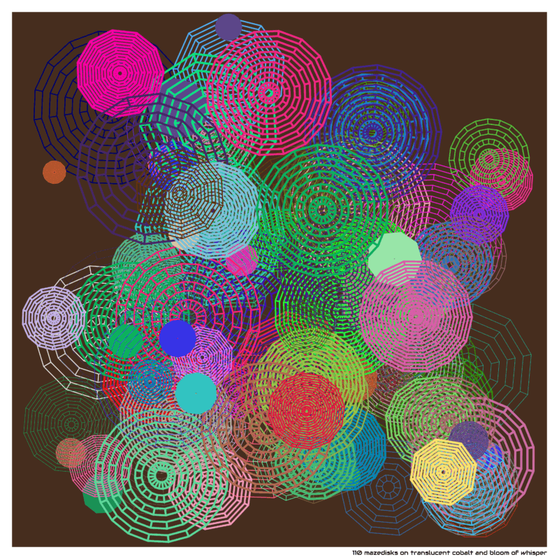 110 mazedisks translucentcobaltandbloomofwhisper