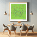 114 circles waltzofglowingmaroon dining room