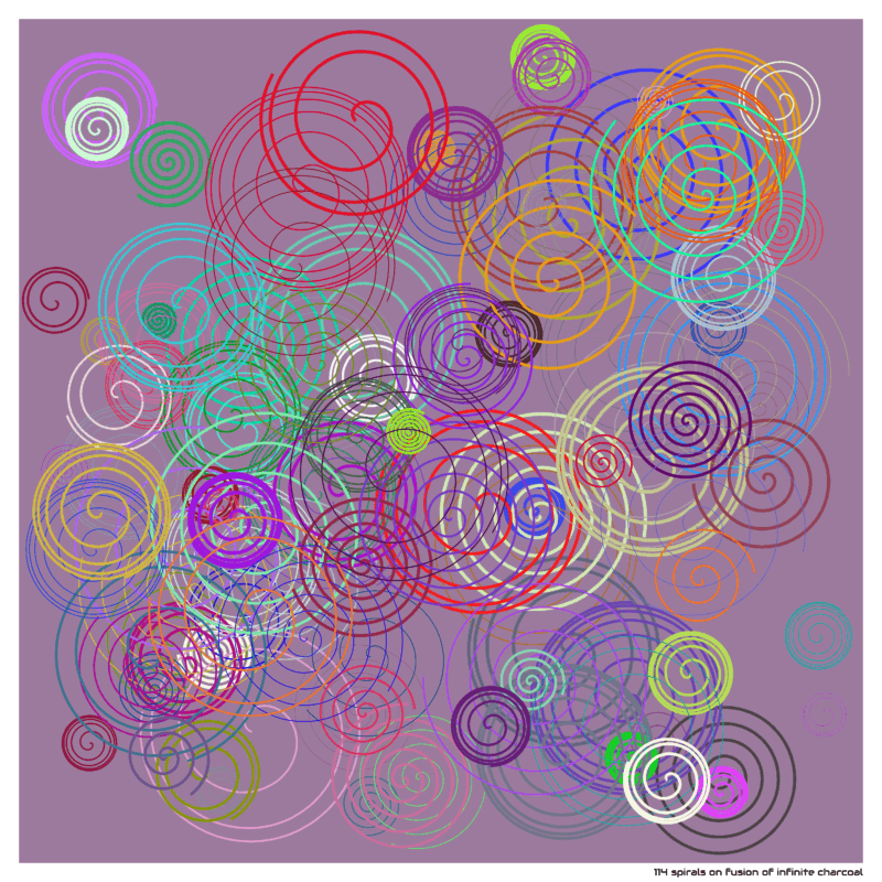 114 spirals fusionofinfinitecharcoal