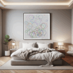 115 hexagons moonoflonelyroseandgraphite bedroom