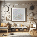 115 hexagons moonoflonelyroseandgraphite childrens room