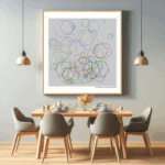 115 hexagons moonoflonelyroseandgraphite dining room