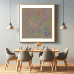 117 petals spireoffleetingmintandcerulean dining room